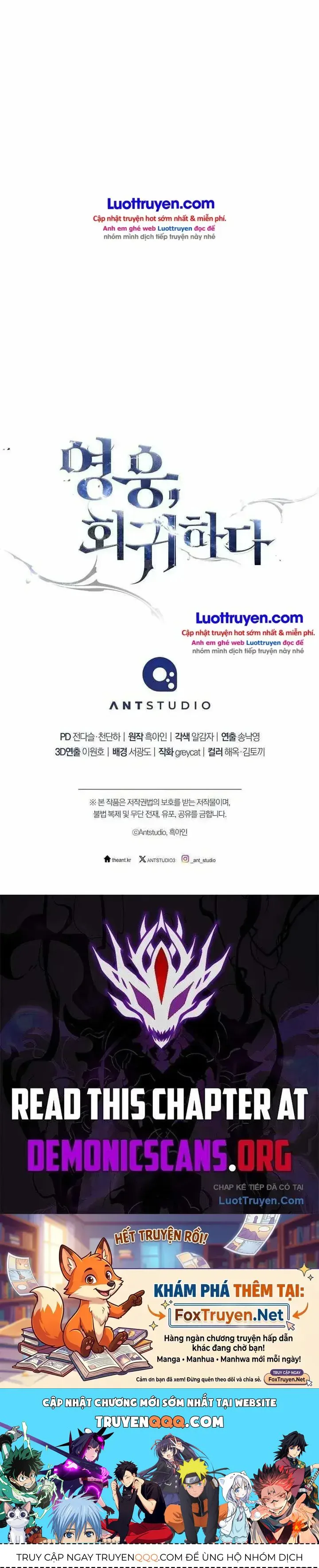 Anh Hùng Trở Về chương 164 - trang 64