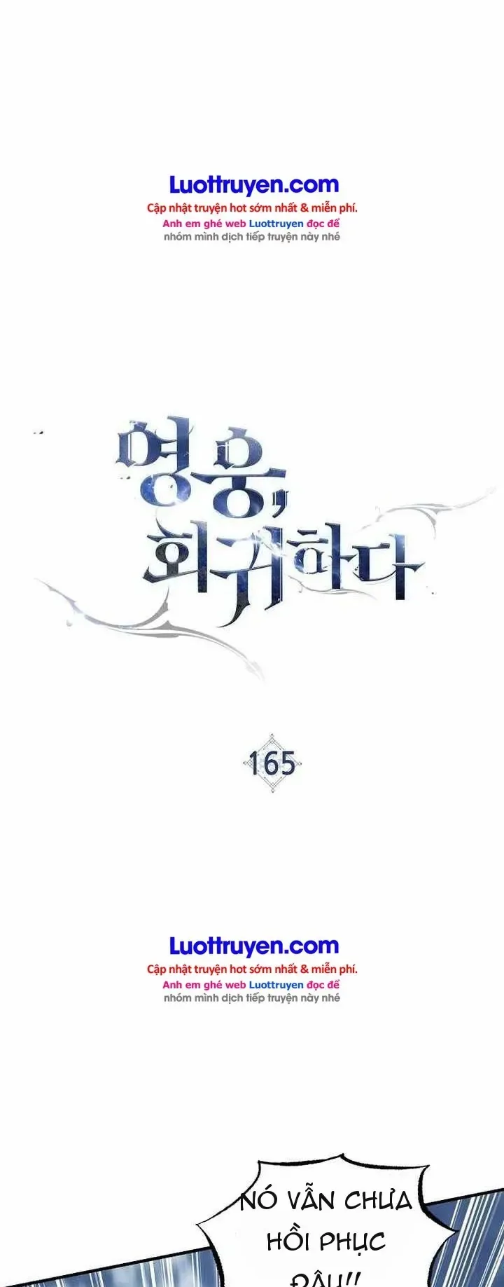 Anh Hùng Trở Về chương 165 - trang 10