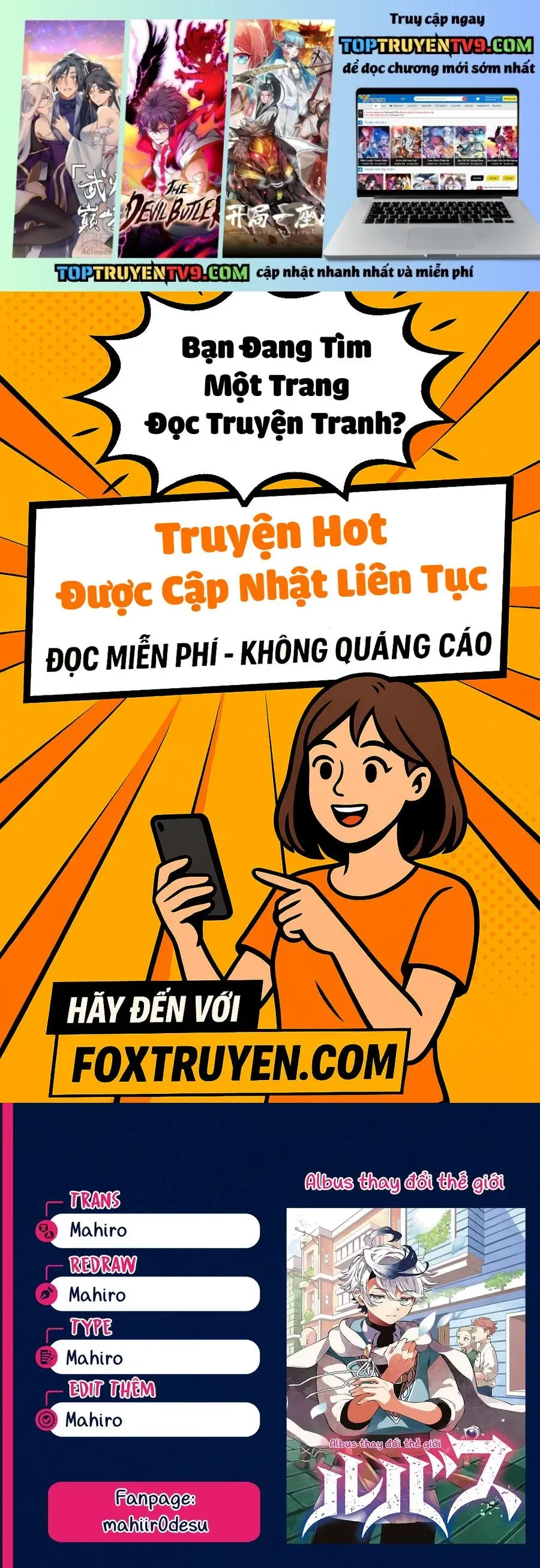 Albus Thay Đổi Thế Giới chương 23 - trang 2