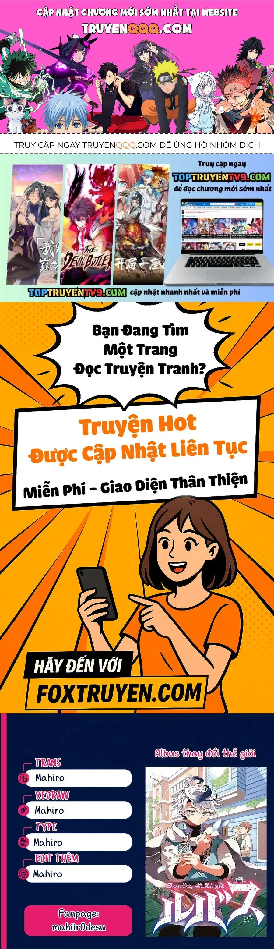 Albus Thay Đổi Thế Giới chương 30 - trang 1