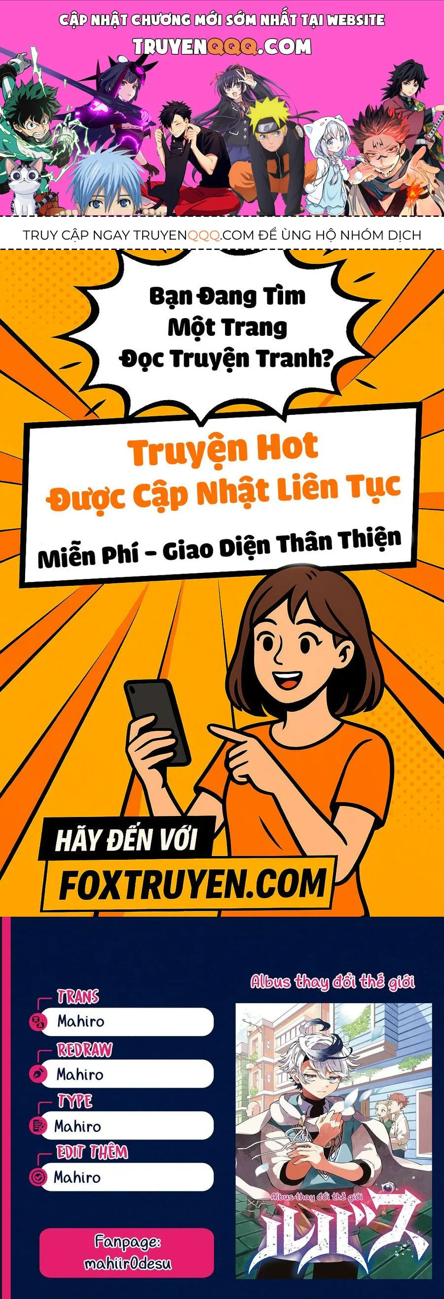 Albus Thay Đổi Thế Giới chương 32 - trang 1