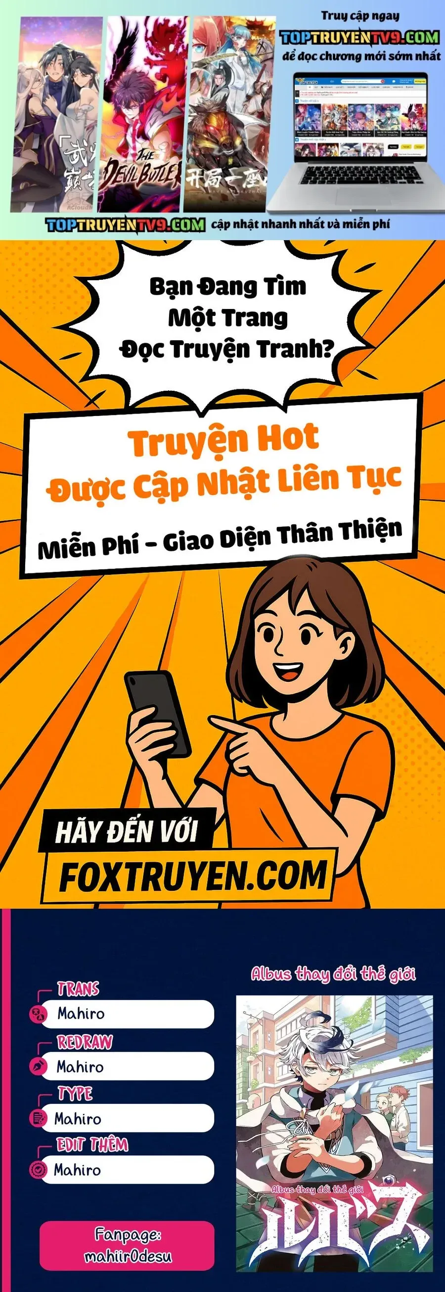 Albus Thay Đổi Thế Giới chương 34 - trang 2
