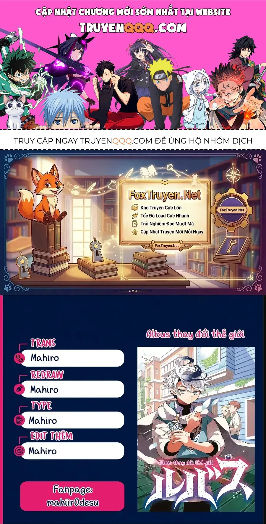 Albus Thay Đổi Thế Giới chương 58 - trang 1