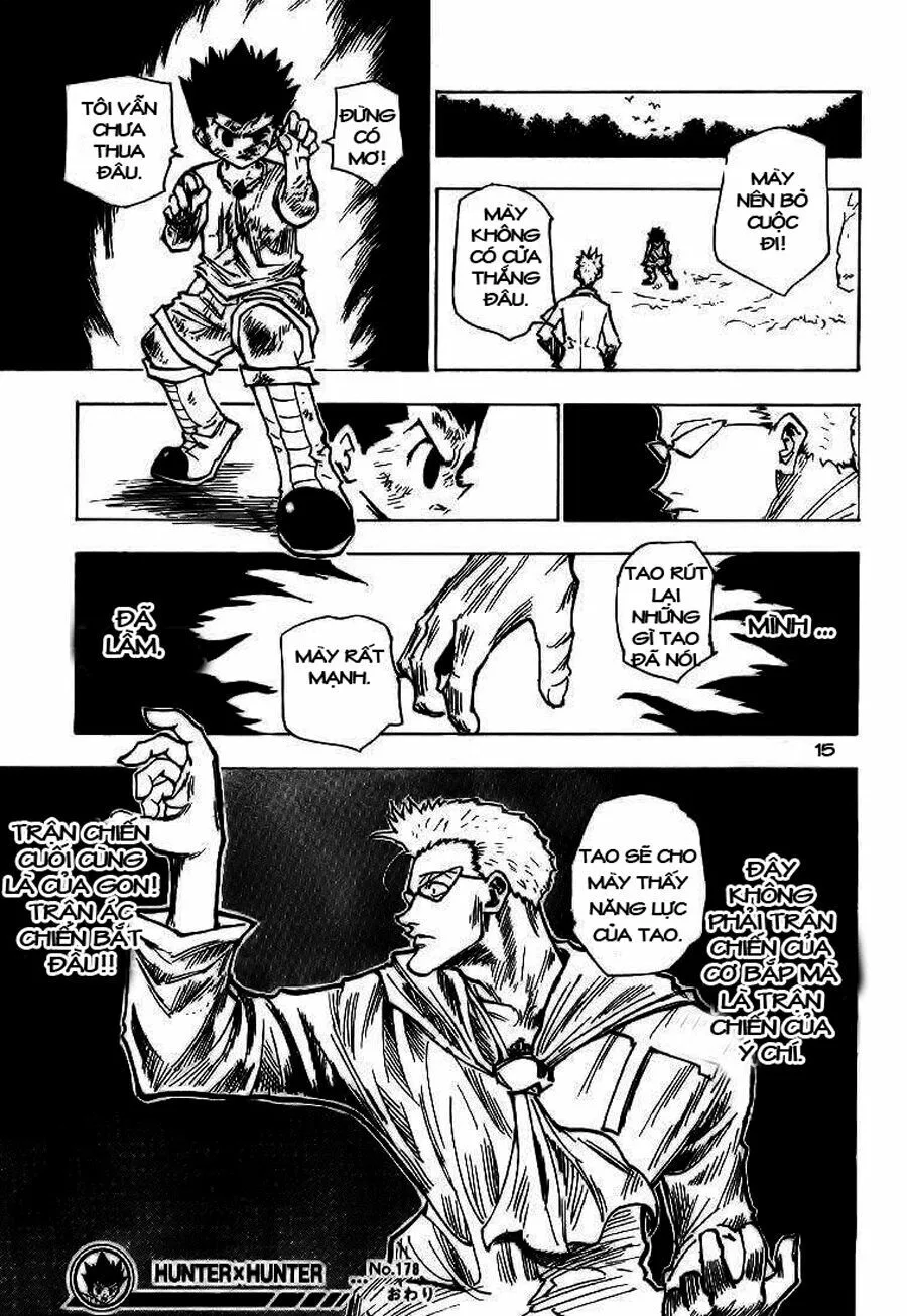 Hunter X Hunter chương 178 - trang 15