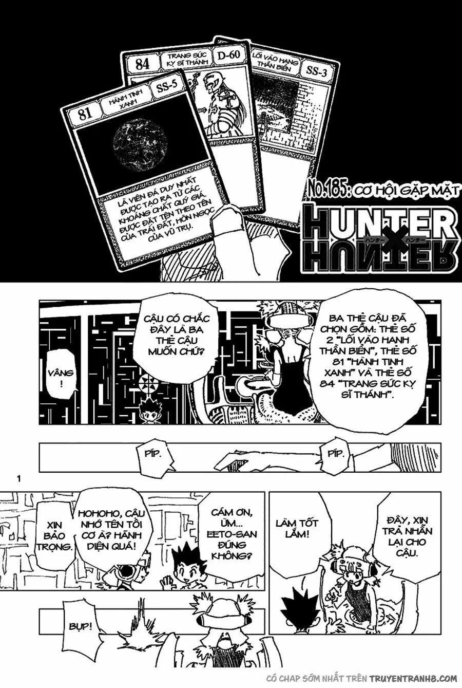 Hunter X Hunter chương 185 - trang 1
