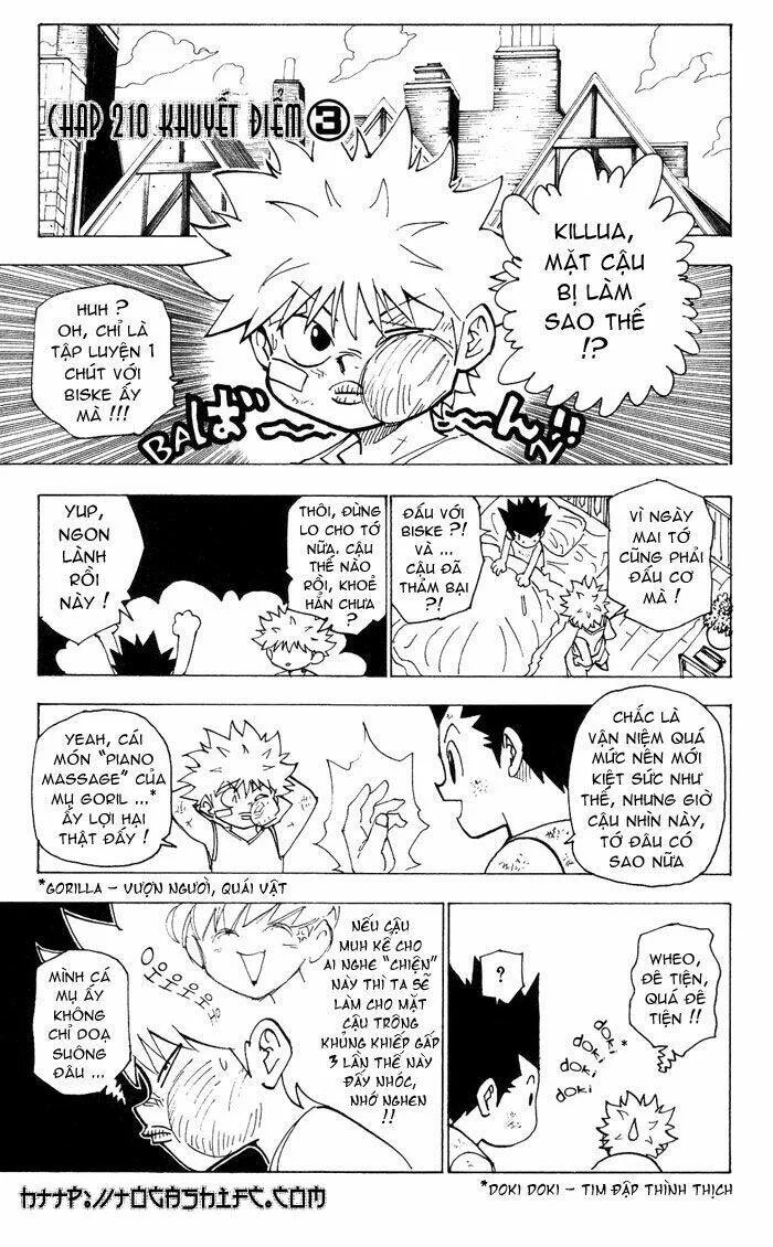 Hunter X Hunter chương 210 - trang 2