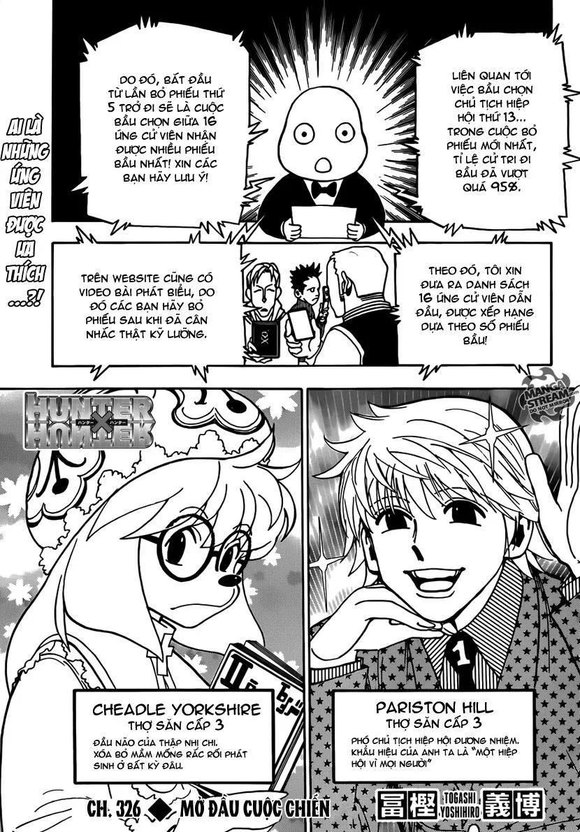 Hunter X Hunter chương 216 - trang 1
