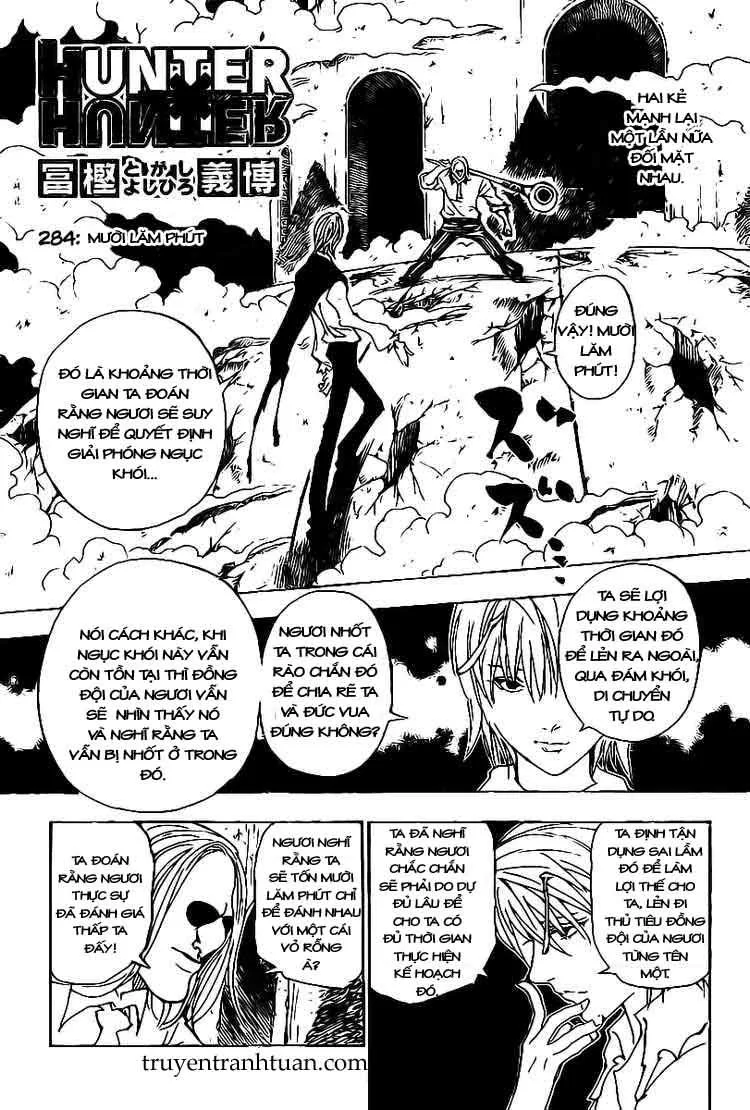 Hunter X Hunter chương 284 - trang 1