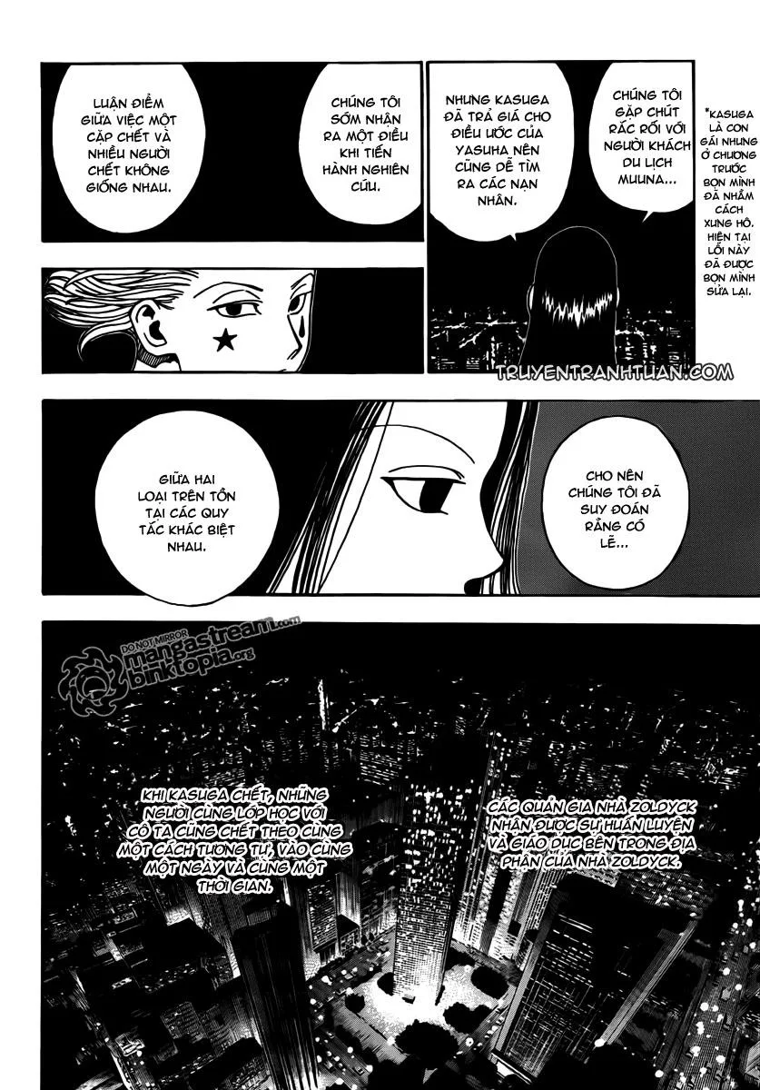 Hunter X Hunter chương 323 - trang 3