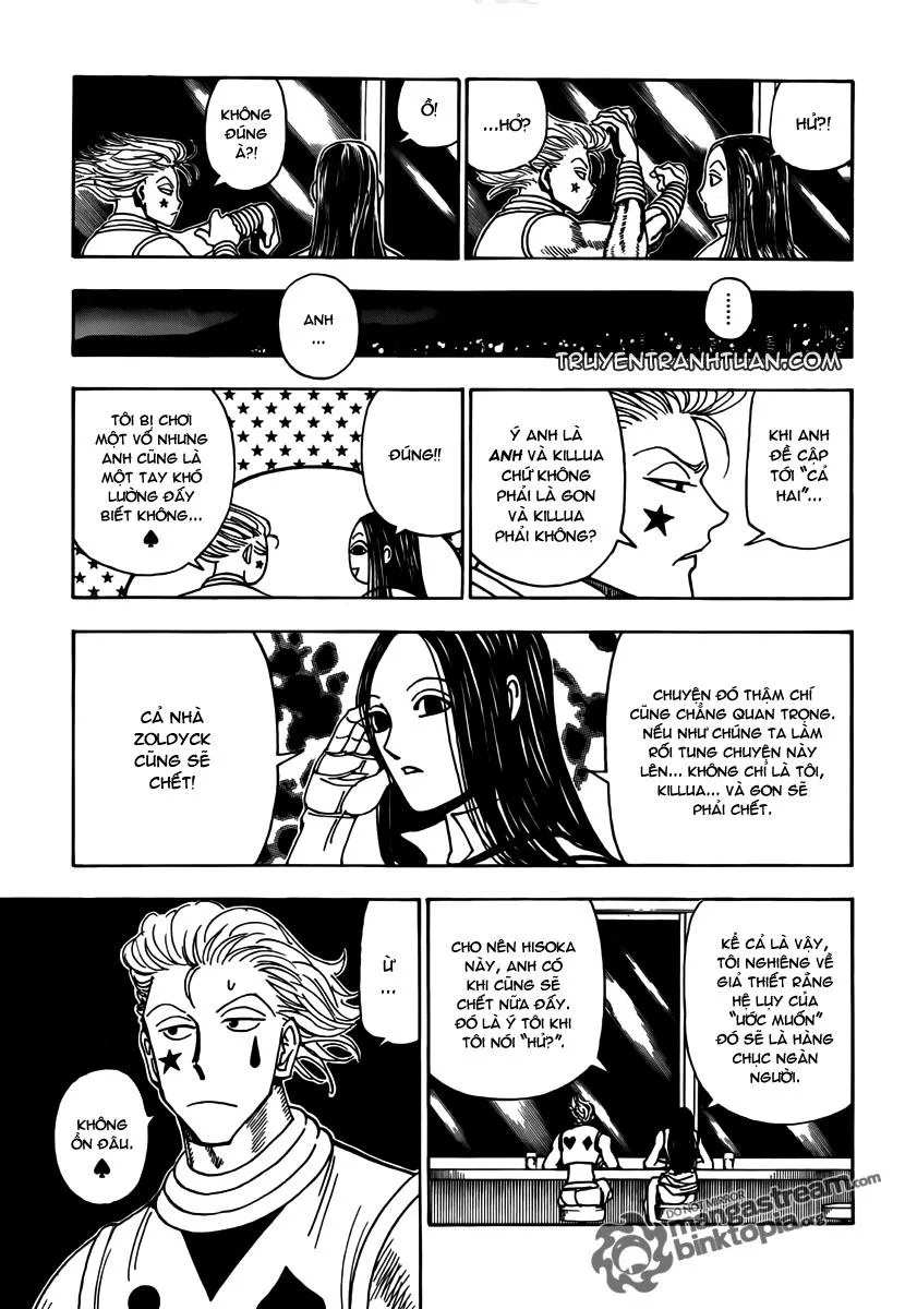 Hunter X Hunter chương 323 - trang 10