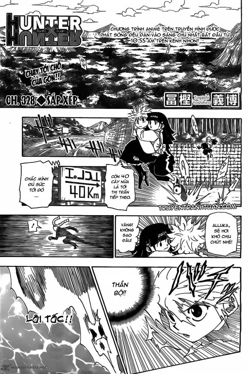 Hunter X Hunter chương 328 - trang 1