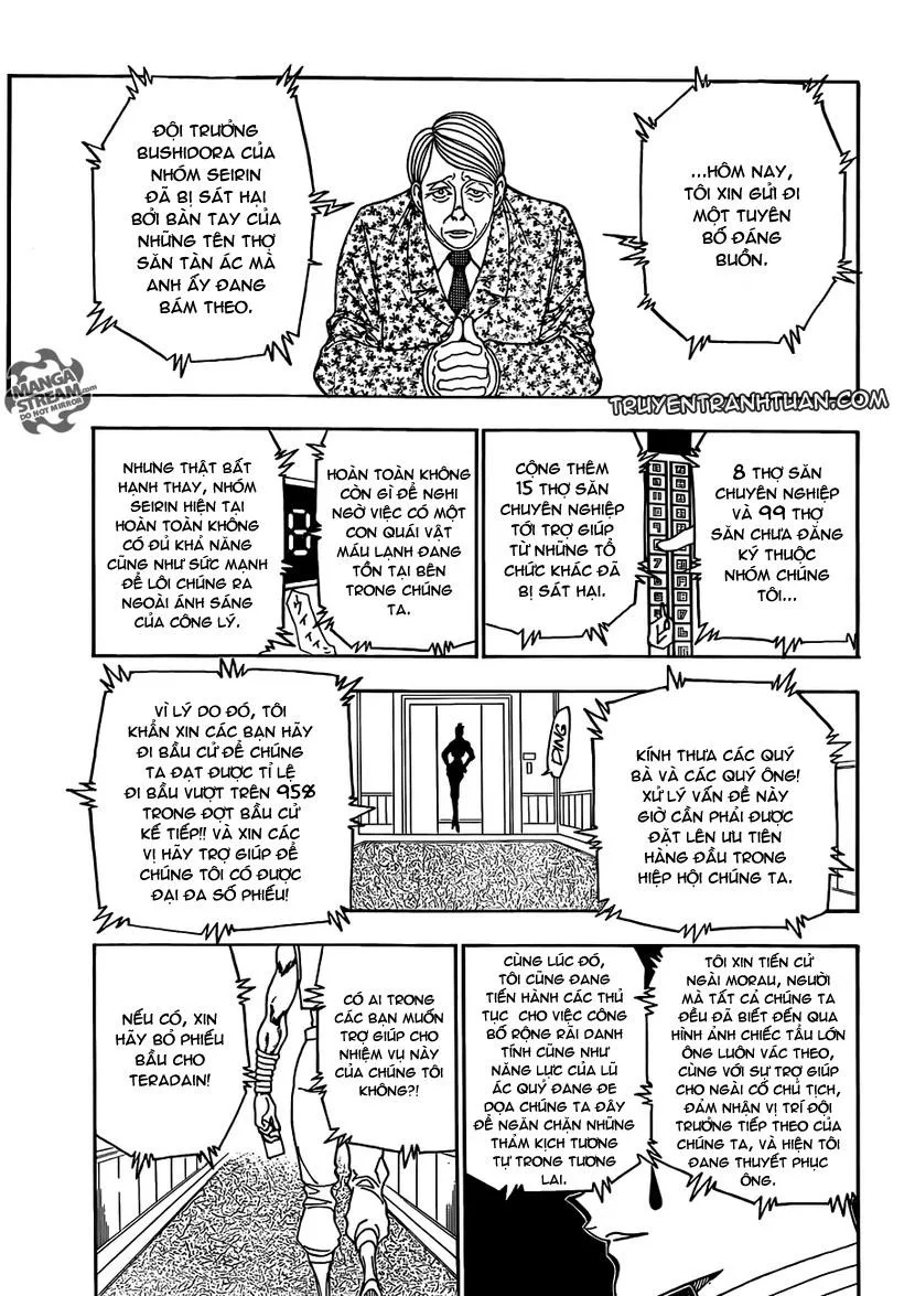 Hunter X Hunter chương 330 - trang 15