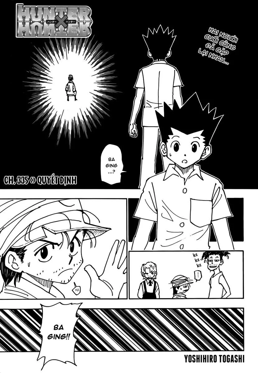 Hunter X Hunter chương 335 - trang 1