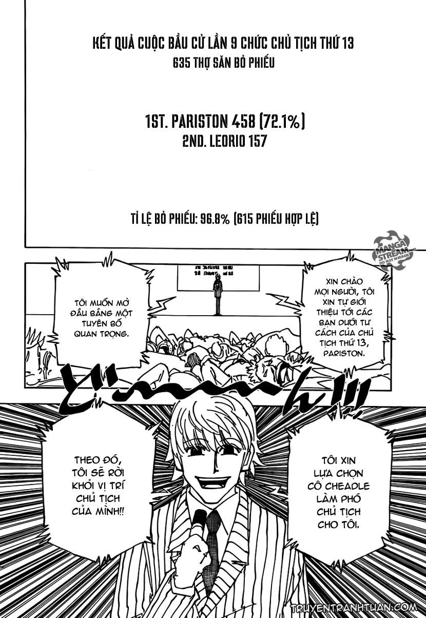 Hunter X Hunter chương 335 - trang 14
