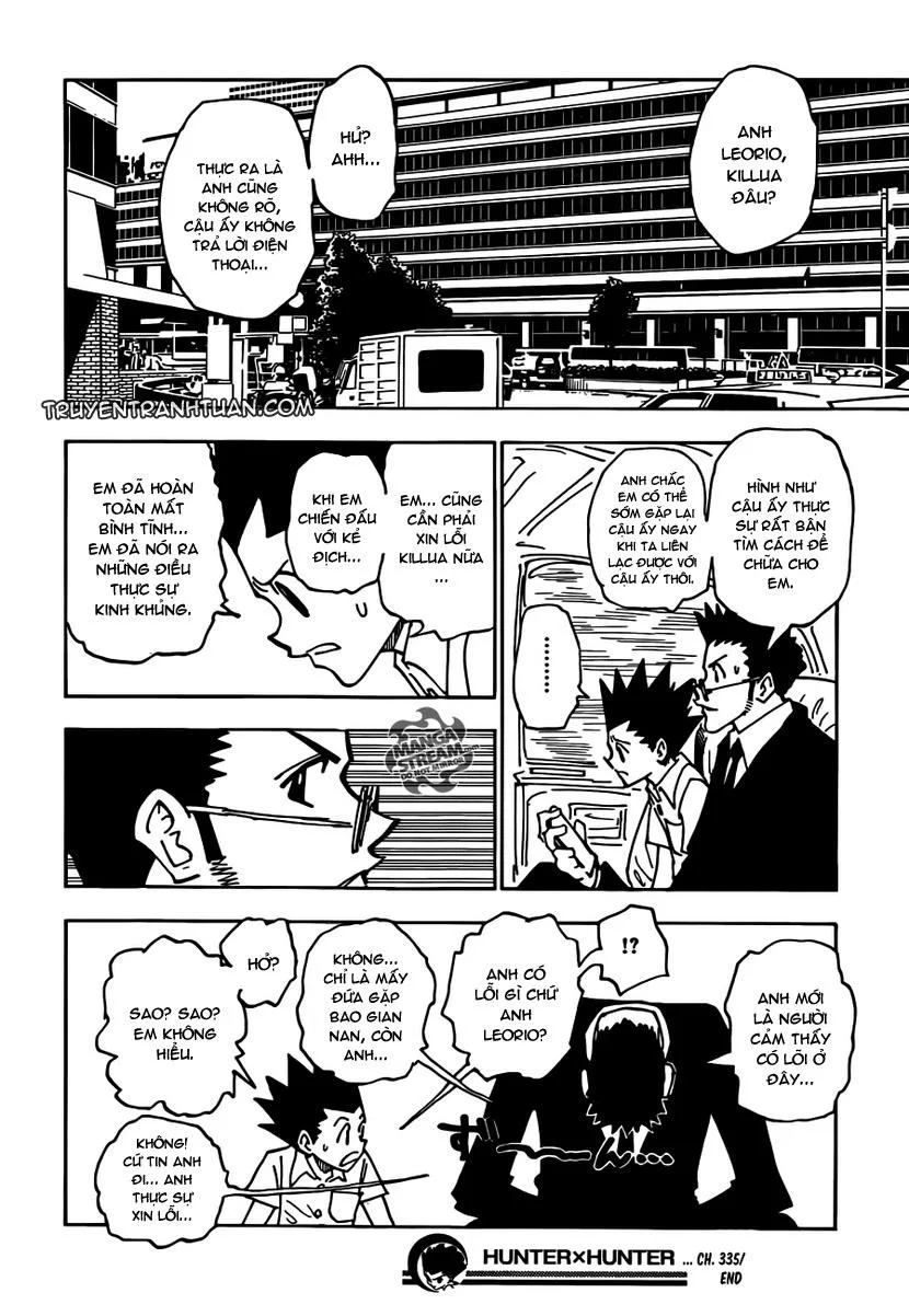 Hunter X Hunter chương 335 - trang 18