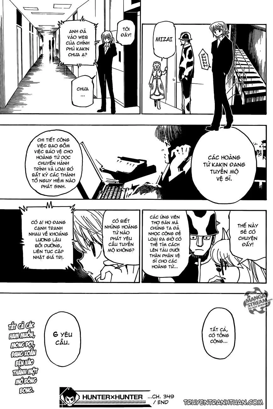 Hunter X Hunter chương 349 - trang 18