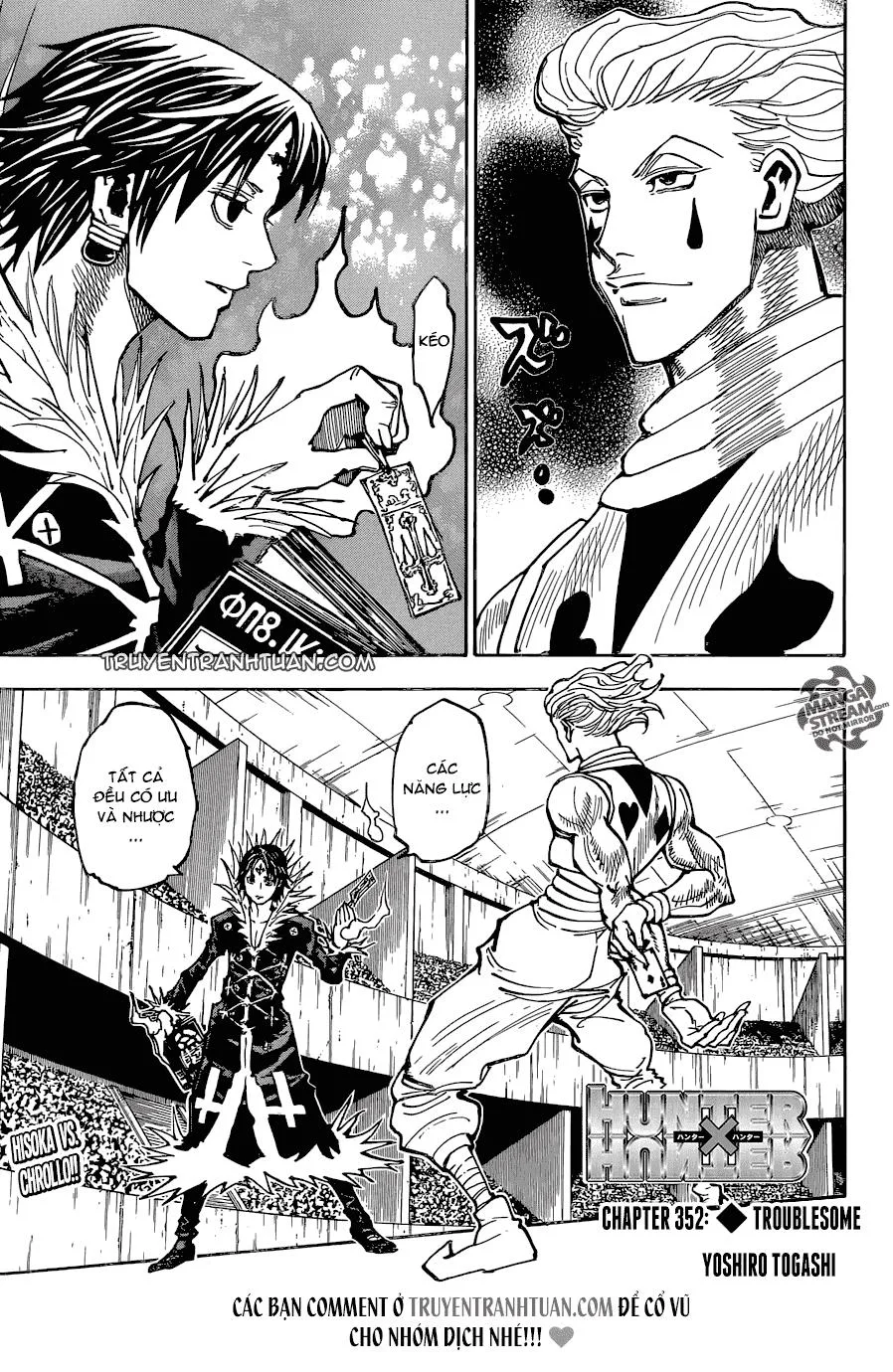 Hunter X Hunter chương 352 - trang 3