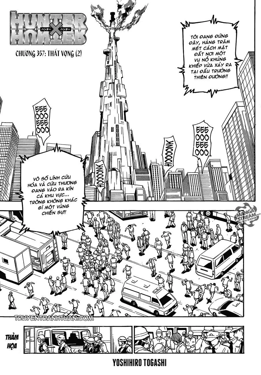 Hunter X Hunter chương 357 - trang 2