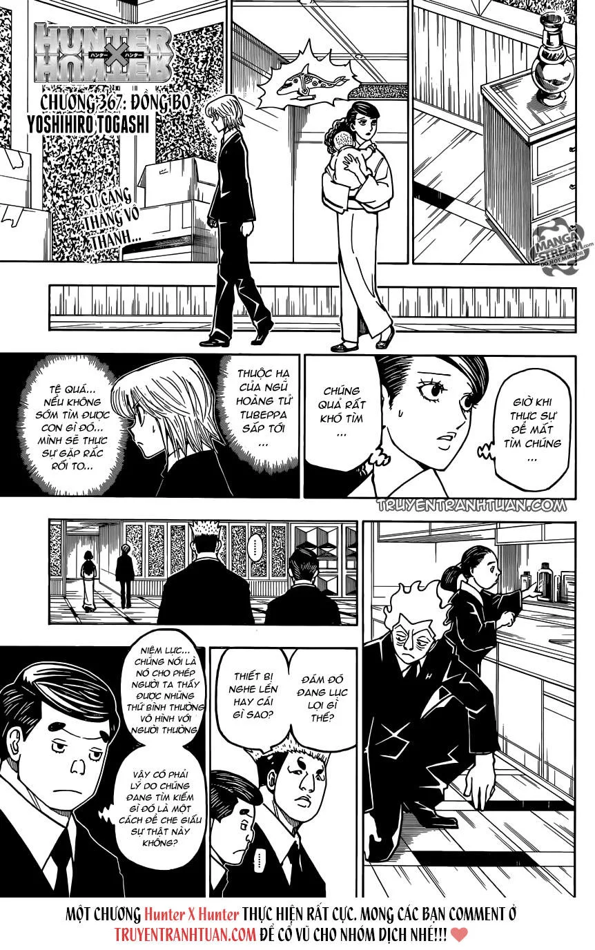 Hunter X Hunter chương 367 - trang 3