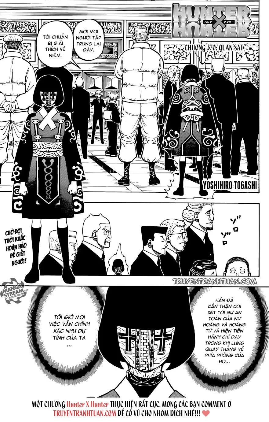 Hunter X Hunter chương 370 - trang 4