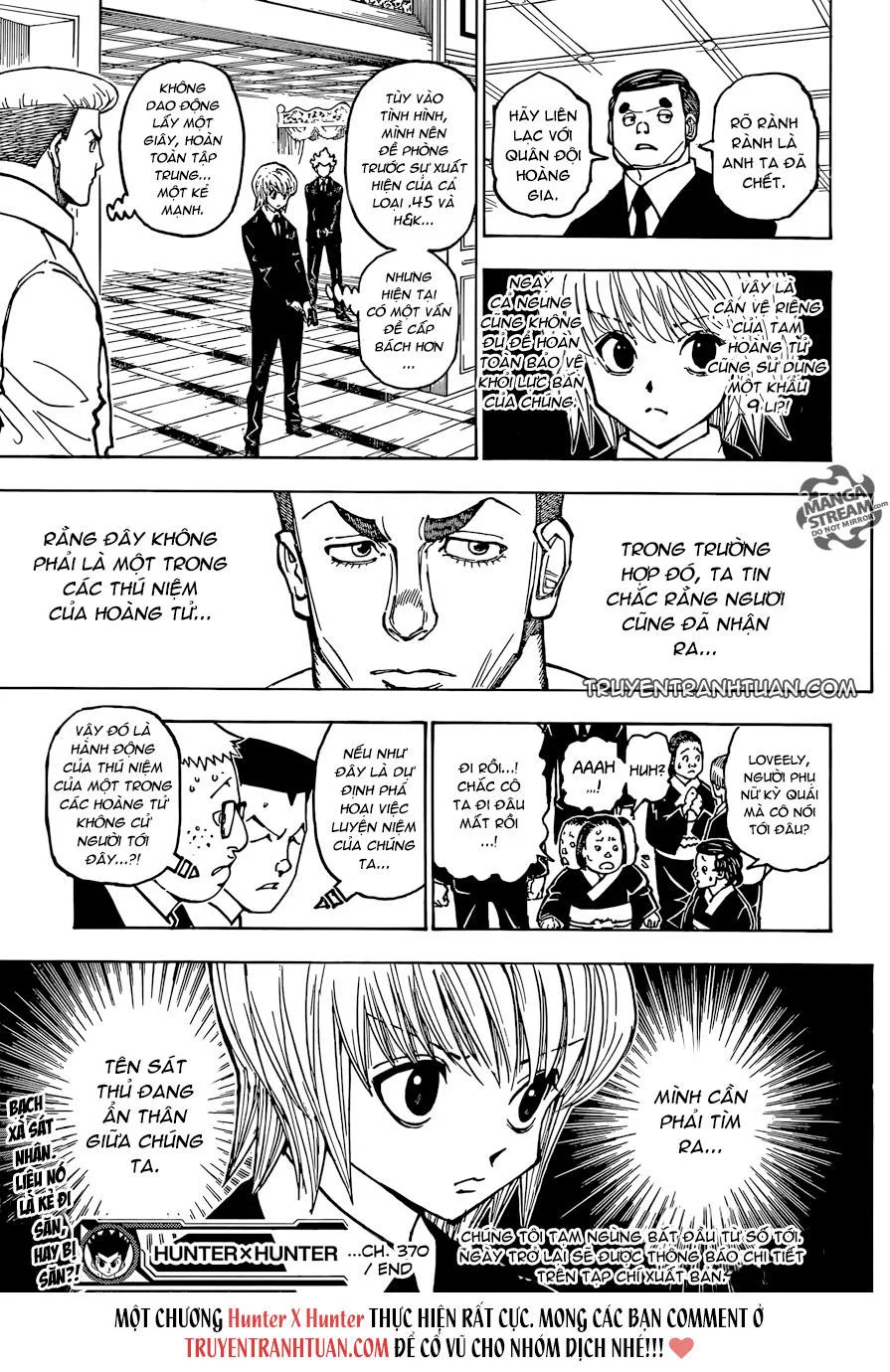 Hunter X Hunter chương 370 - trang 21