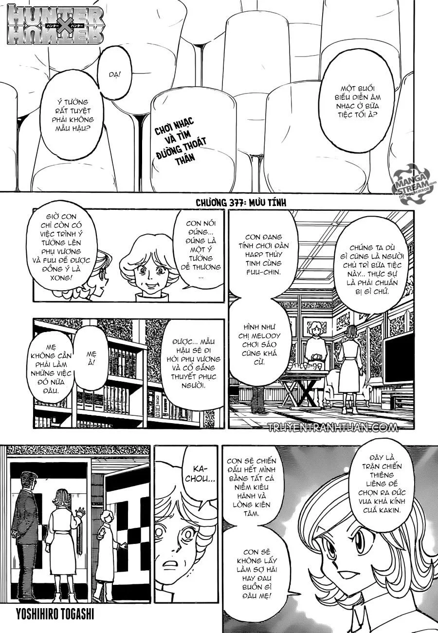 Hunter X Hunter chương 377 - trang 1