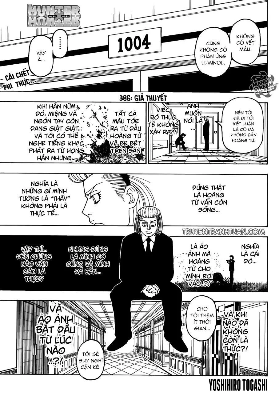 Hunter X Hunter chương 386 - trang 2