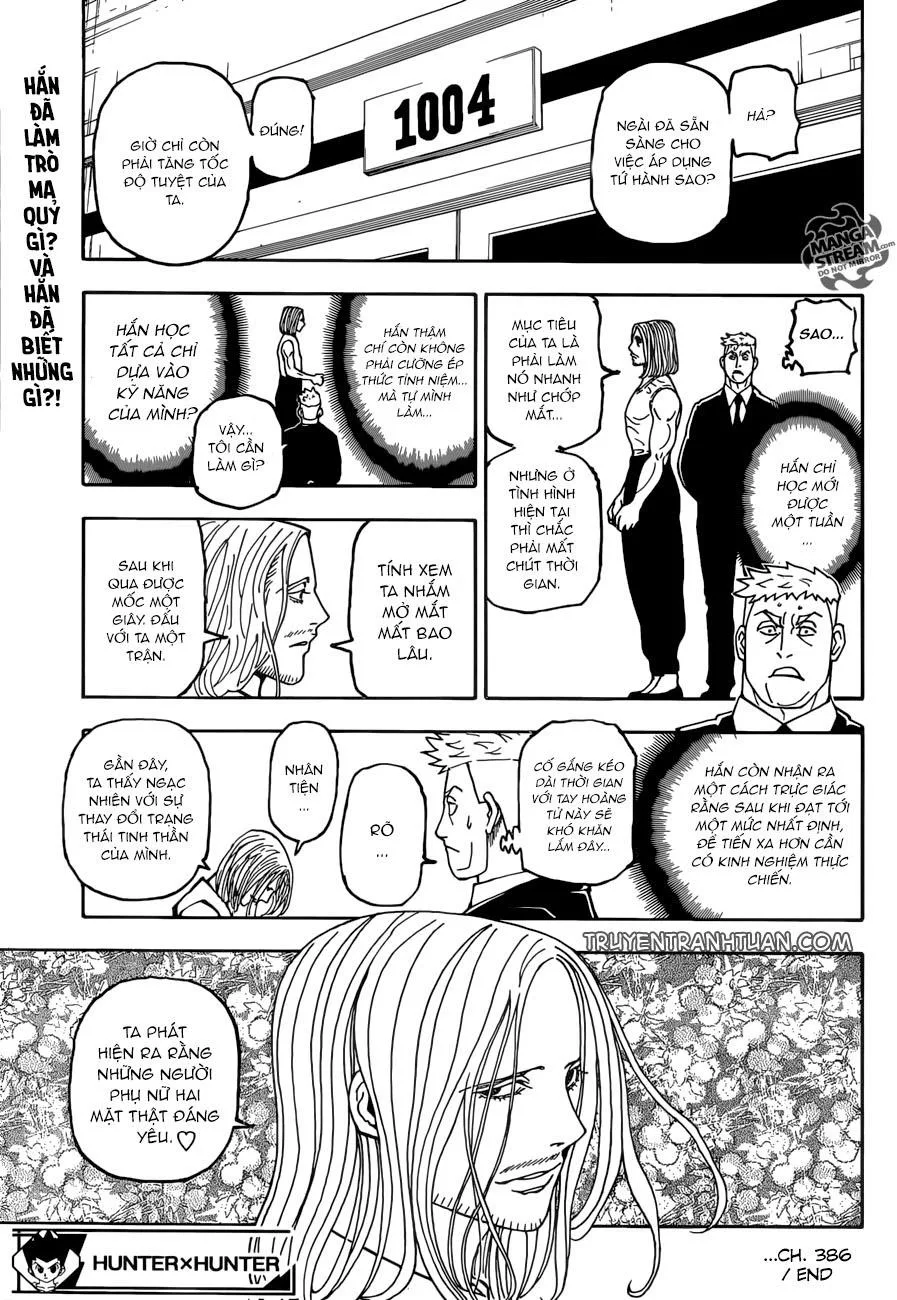 Hunter X Hunter chương 386 - trang 20
