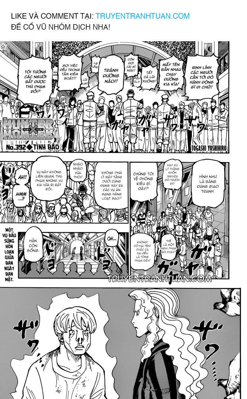 Hunter X Hunter chương 392 - trang 1