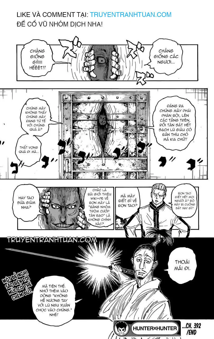 Hunter X Hunter chương 392 - trang 19