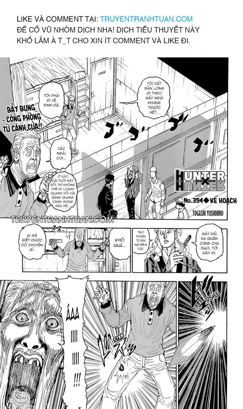 Hunter X Hunter chương 394 - trang 1