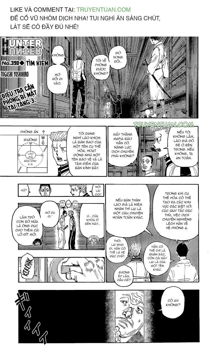 Hunter X Hunter chương 398 - trang 1
