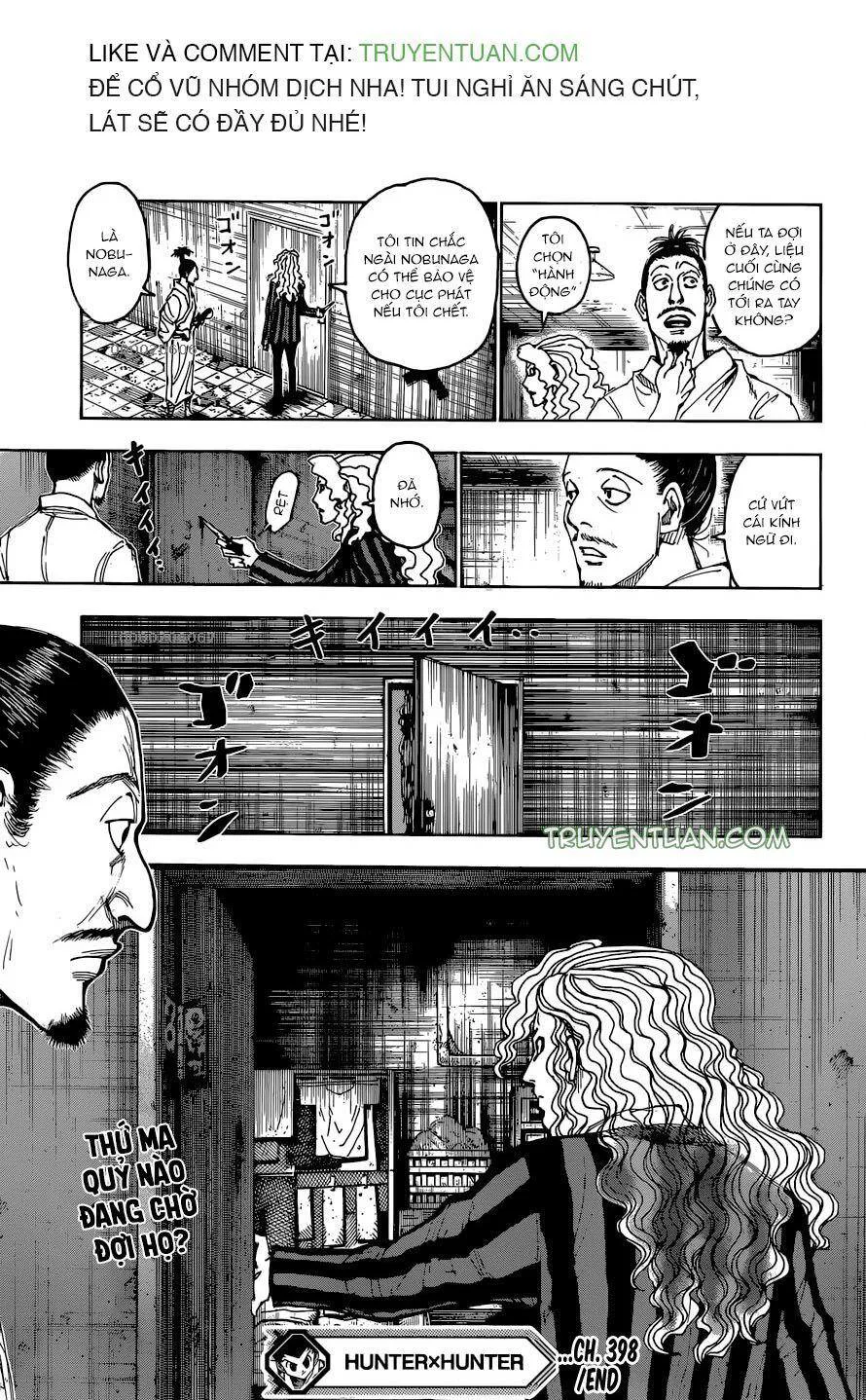 Hunter X Hunter chương 398 - trang 18