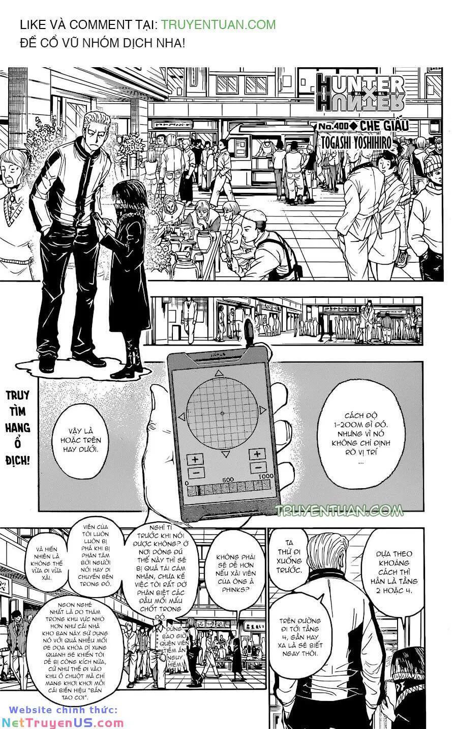 Hunter X Hunter chương 400 - trang 2