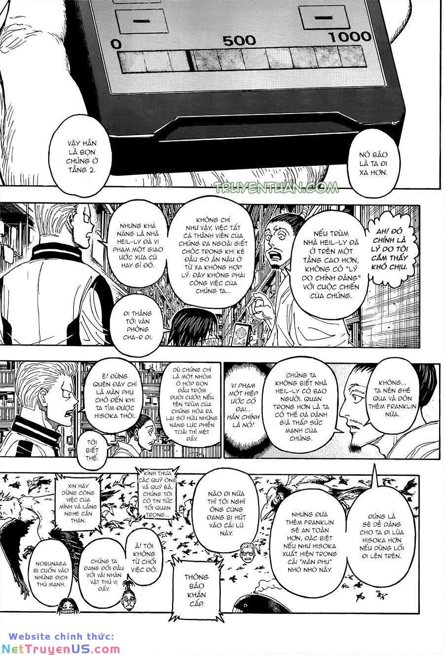 Hunter X Hunter chương 400 - trang 4