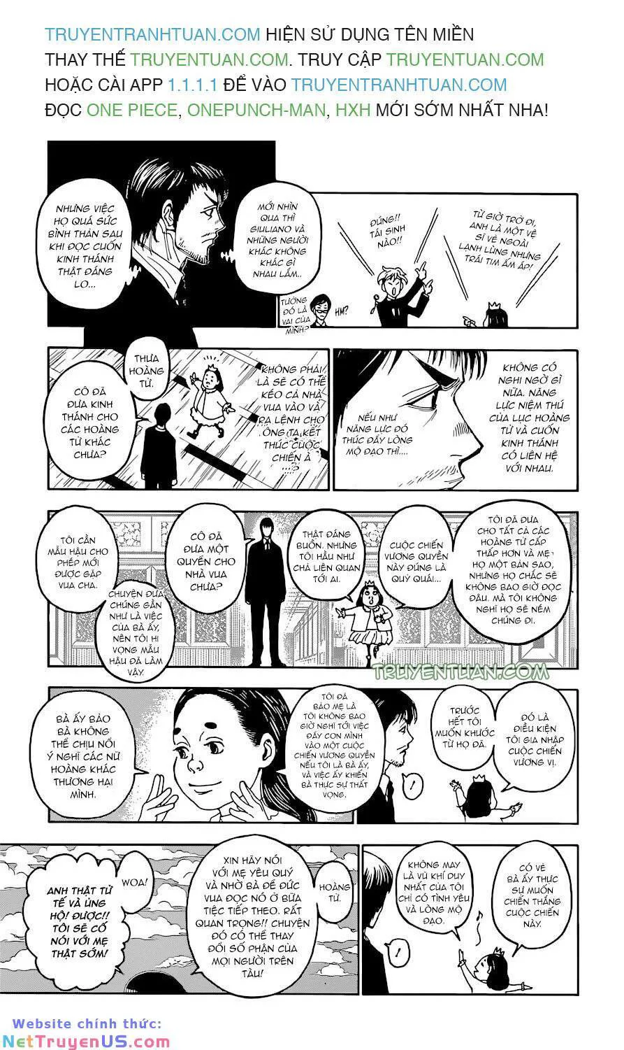 Hunter X Hunter chương 400 - trang 6