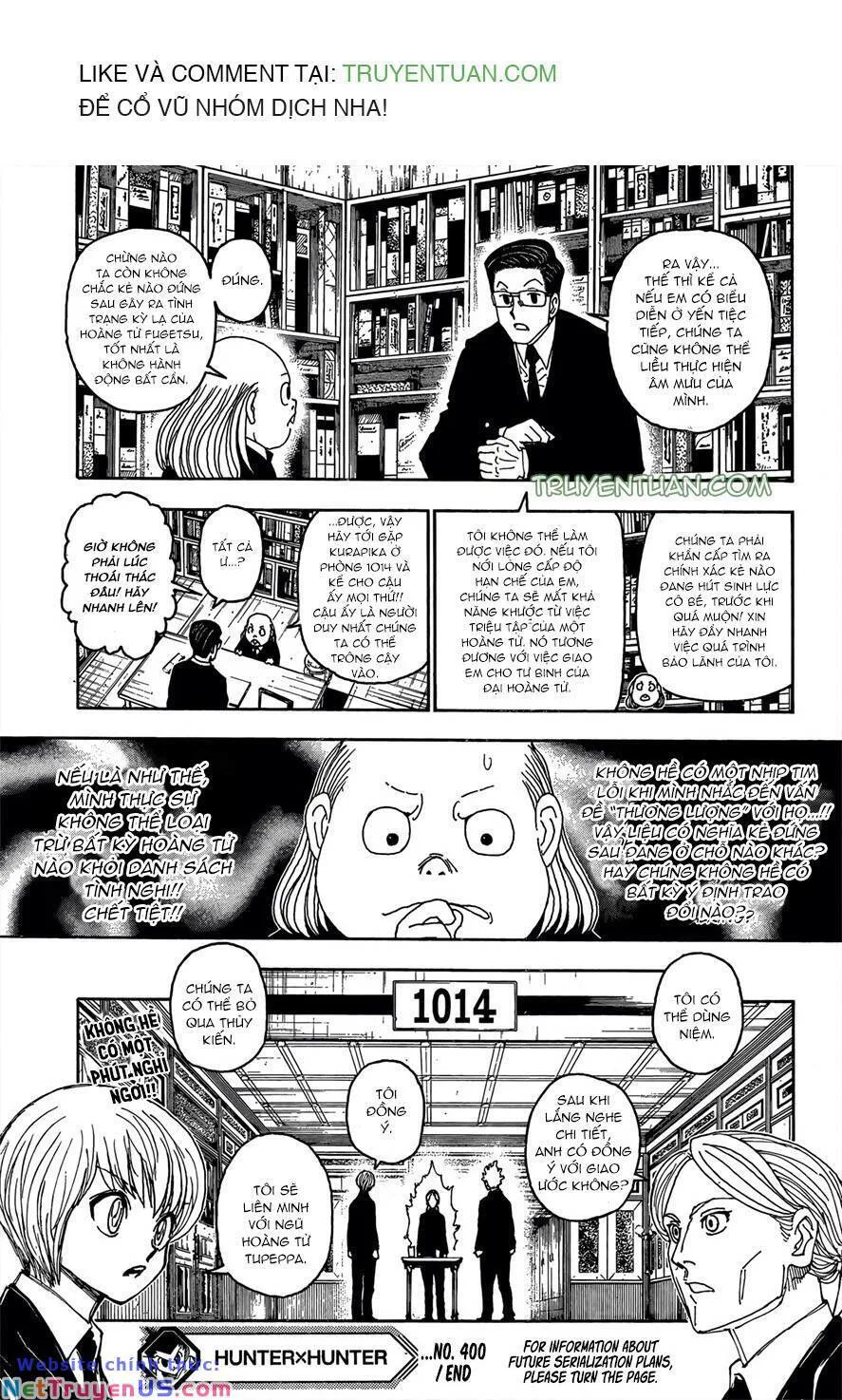 Hunter X Hunter chương 400 - trang 20