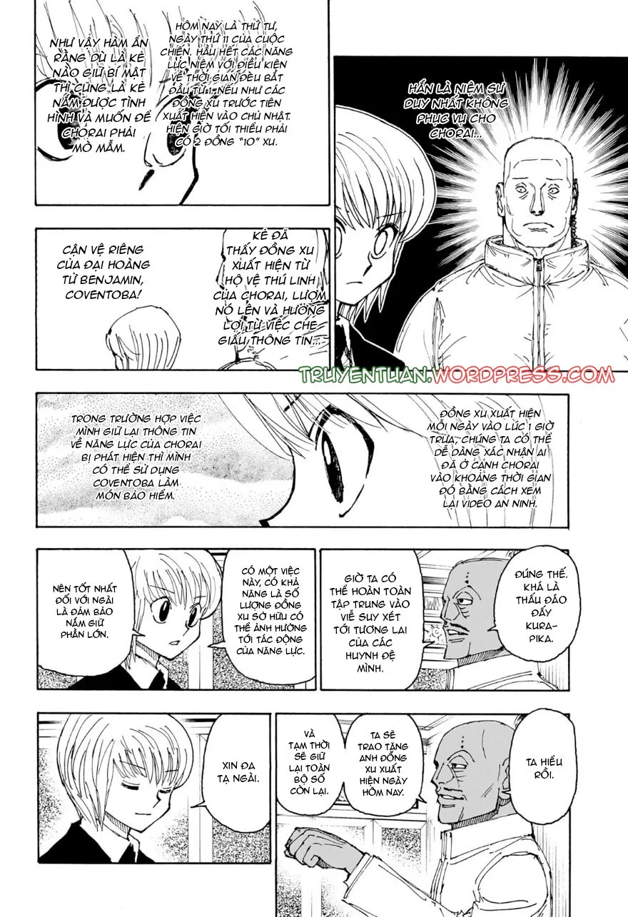Hunter X Hunter chương 404 - trang 4