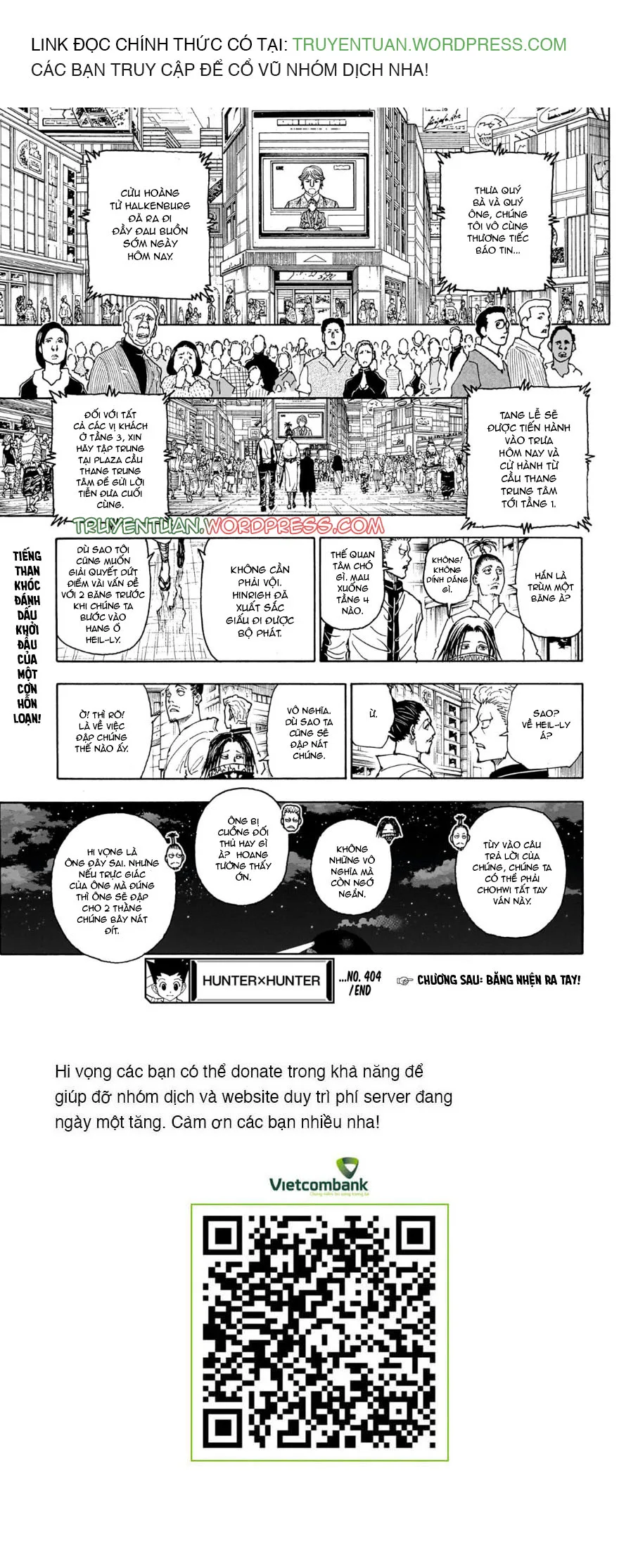 Hunter X Hunter chương 404 - trang 19
