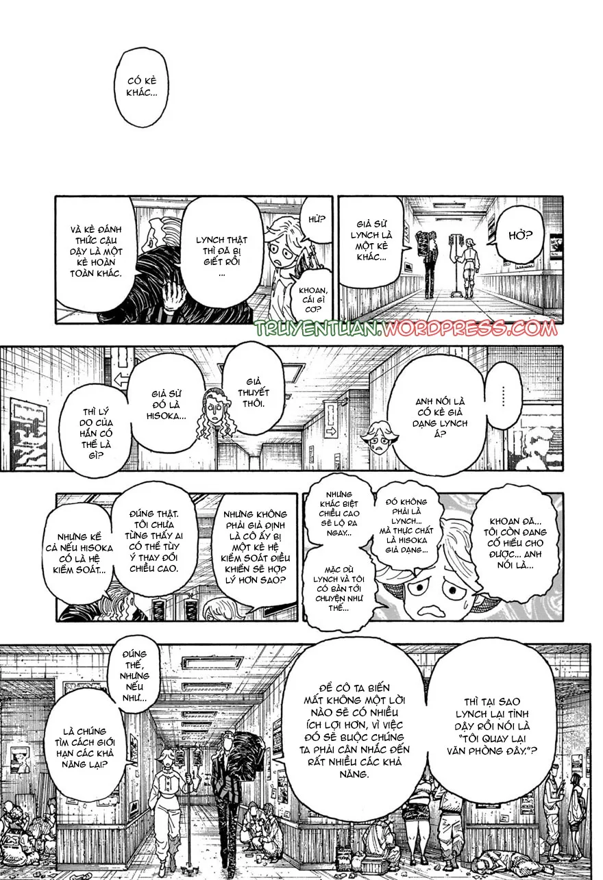Hunter X Hunter chương 406 - trang 8
