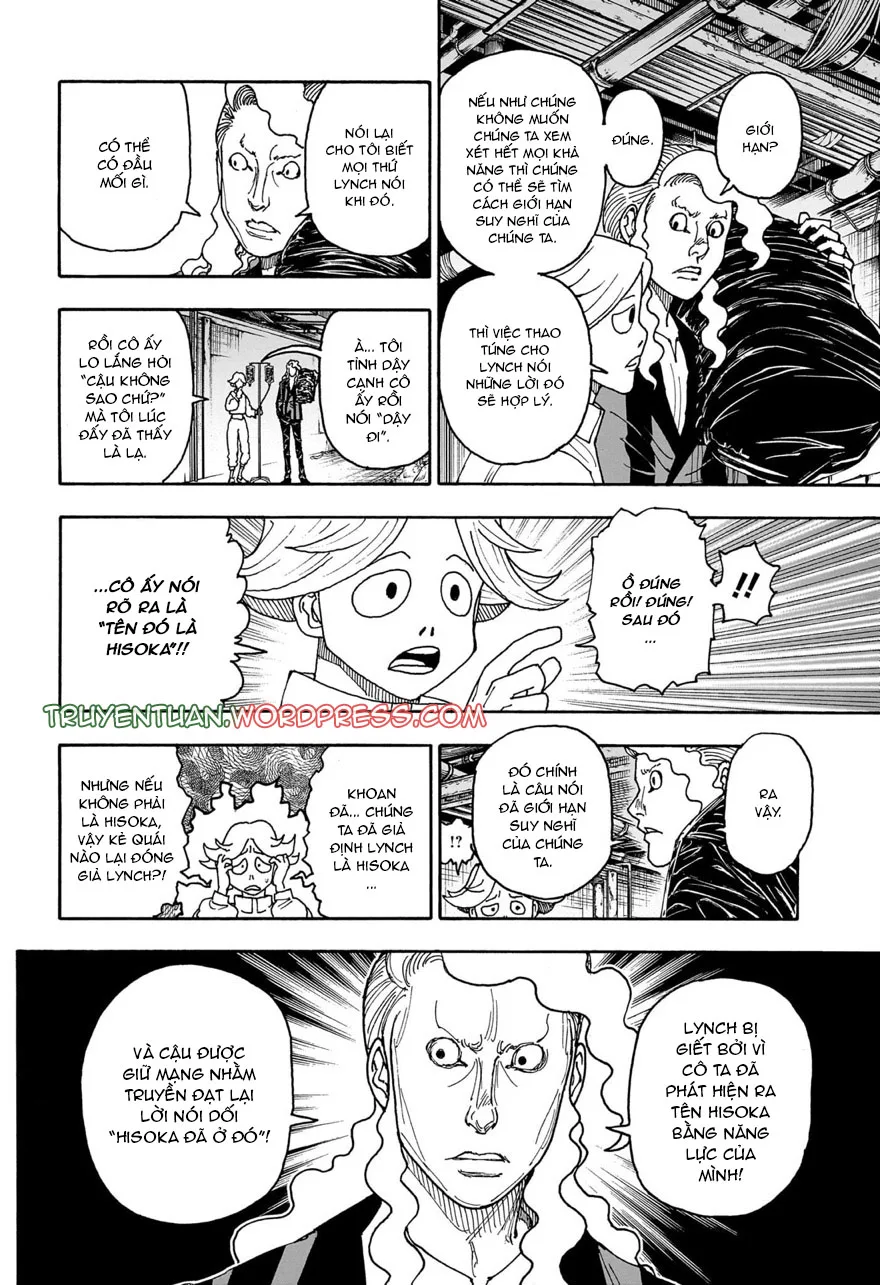 Hunter X Hunter chương 406 - trang 9