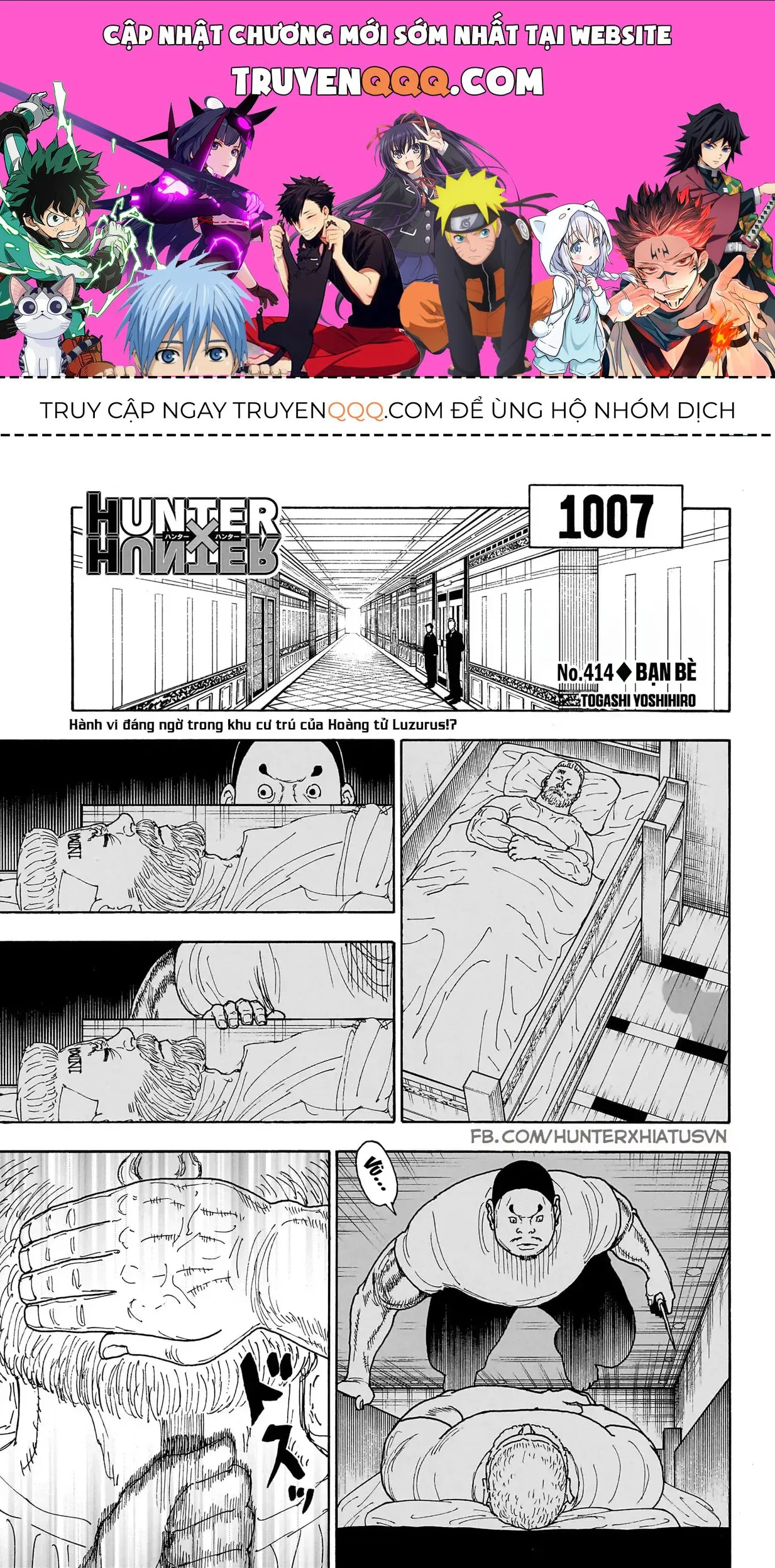 Hunter X Hunter chương 414 - trang 1