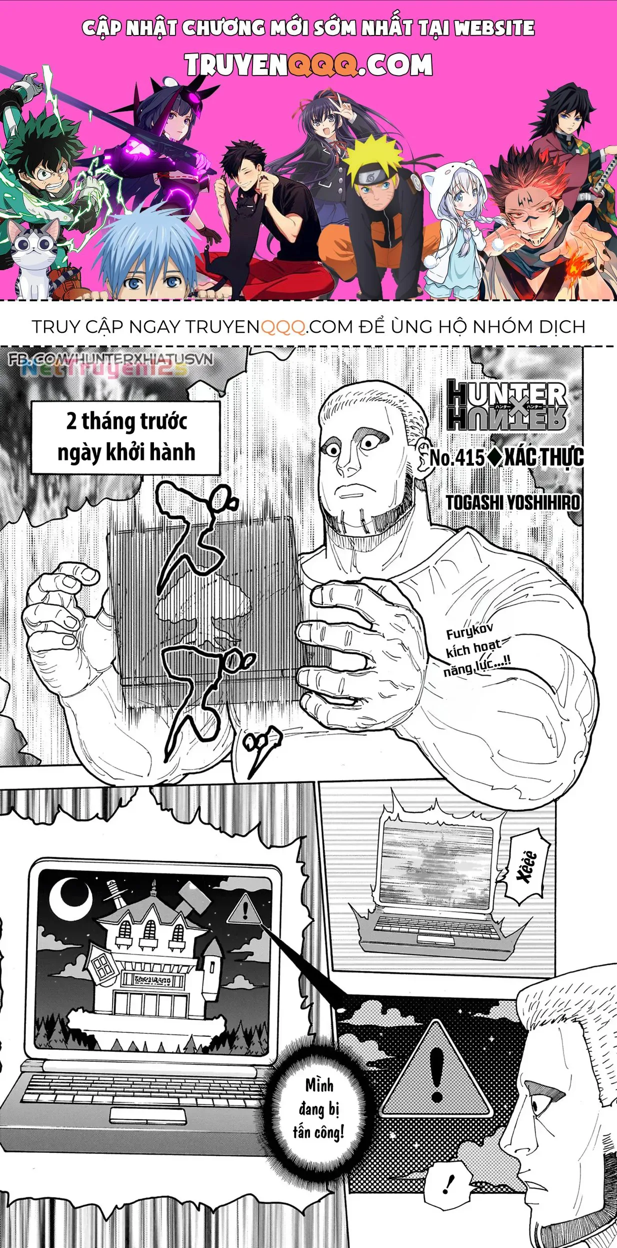 Hunter X Hunter chương 415 - trang 1