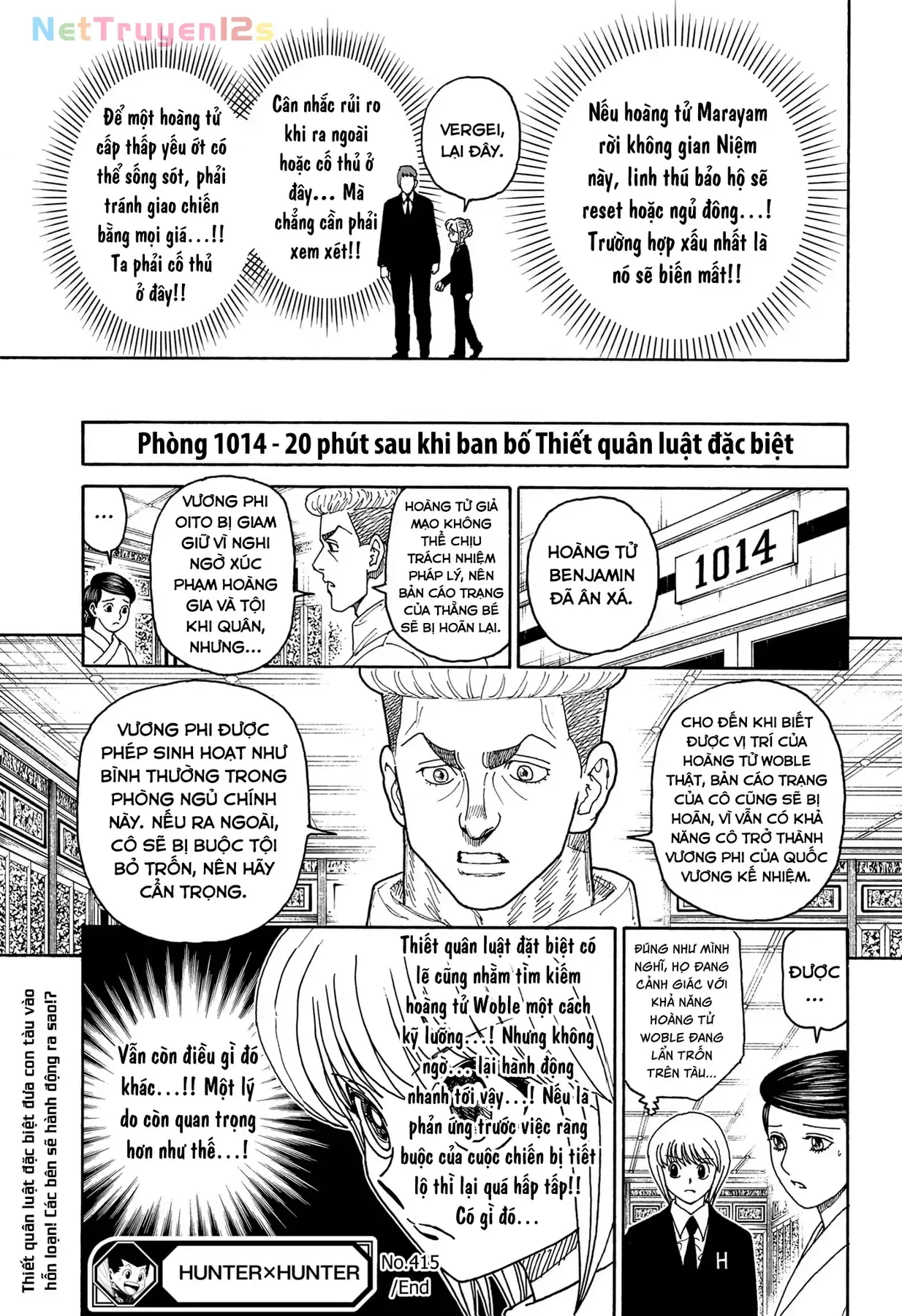 Hunter X Hunter chương 415 - trang 18