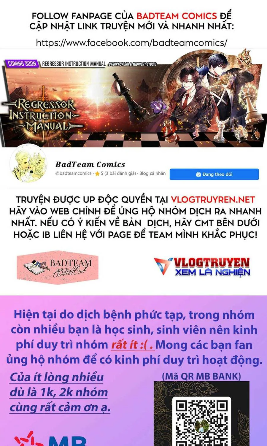 Ta Trời Sinh Đã Là Nhân Vật Phản Diện chương 5 - trang 1