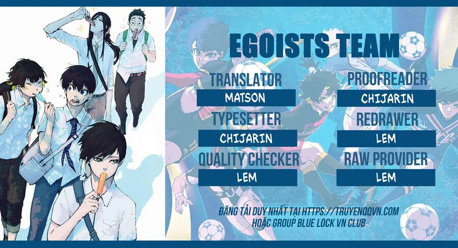 Blue Lock chương 262 - trang 1