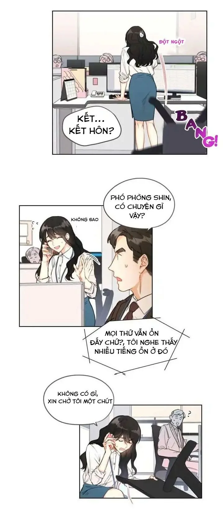 Hẹn Hò Nơi Công Sở chương 1 - trang 3