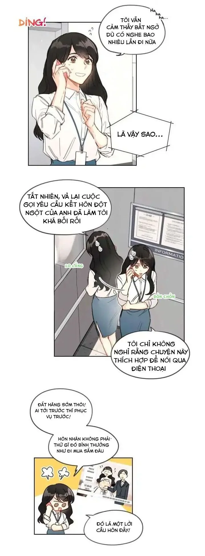 Hẹn Hò Nơi Công Sở chương 1 - trang 5