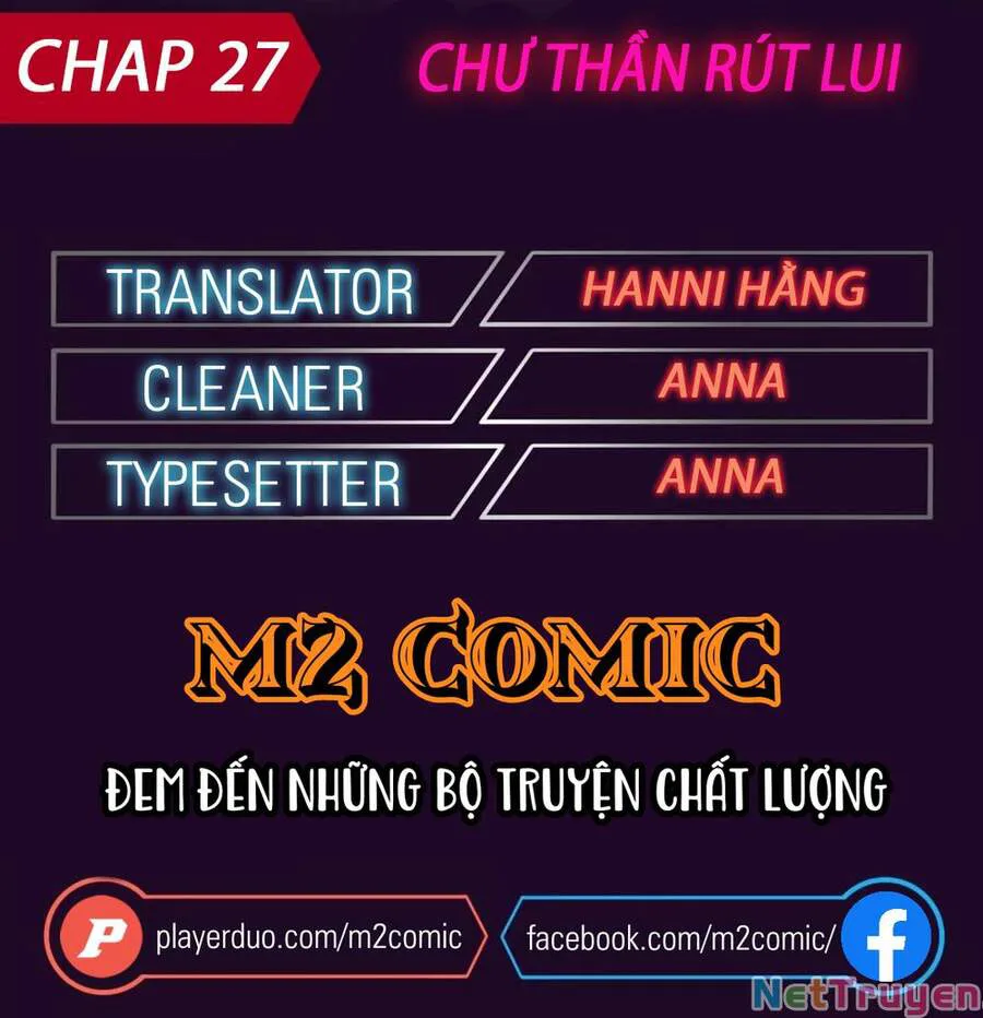 Chư Thần Rút Lui chương 27 - trang 1