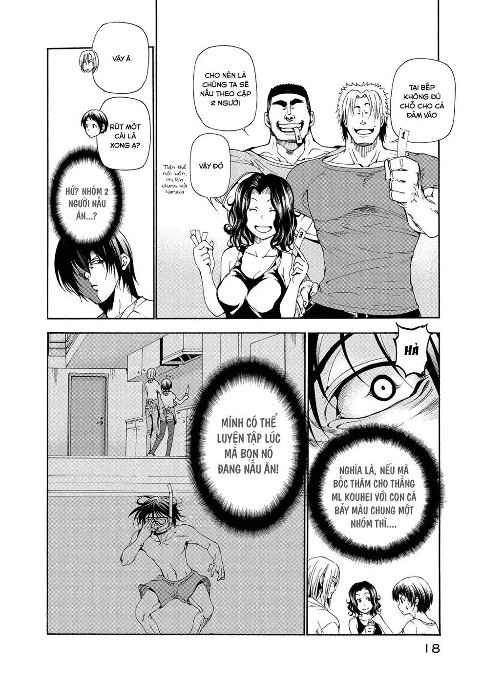 Grand Blue chương 18 - trang 17